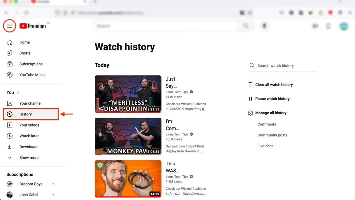 How to Delete Watch History on YouTube, Netflix, Apple TV+, Prime Video