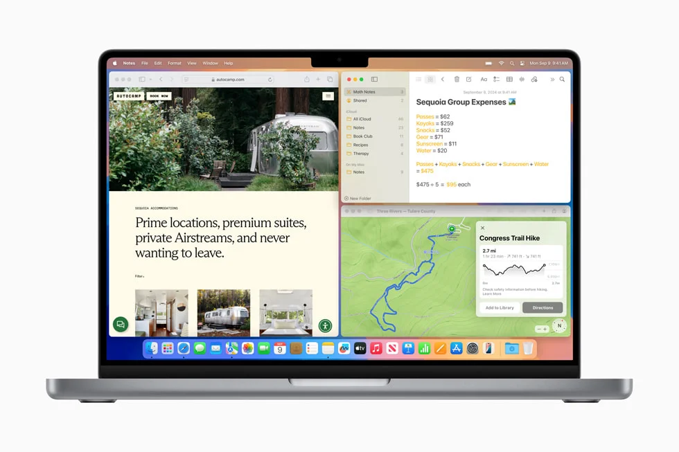 Apple Releases macOS Sequoia With iPhone Mirroring, Window Tiling
