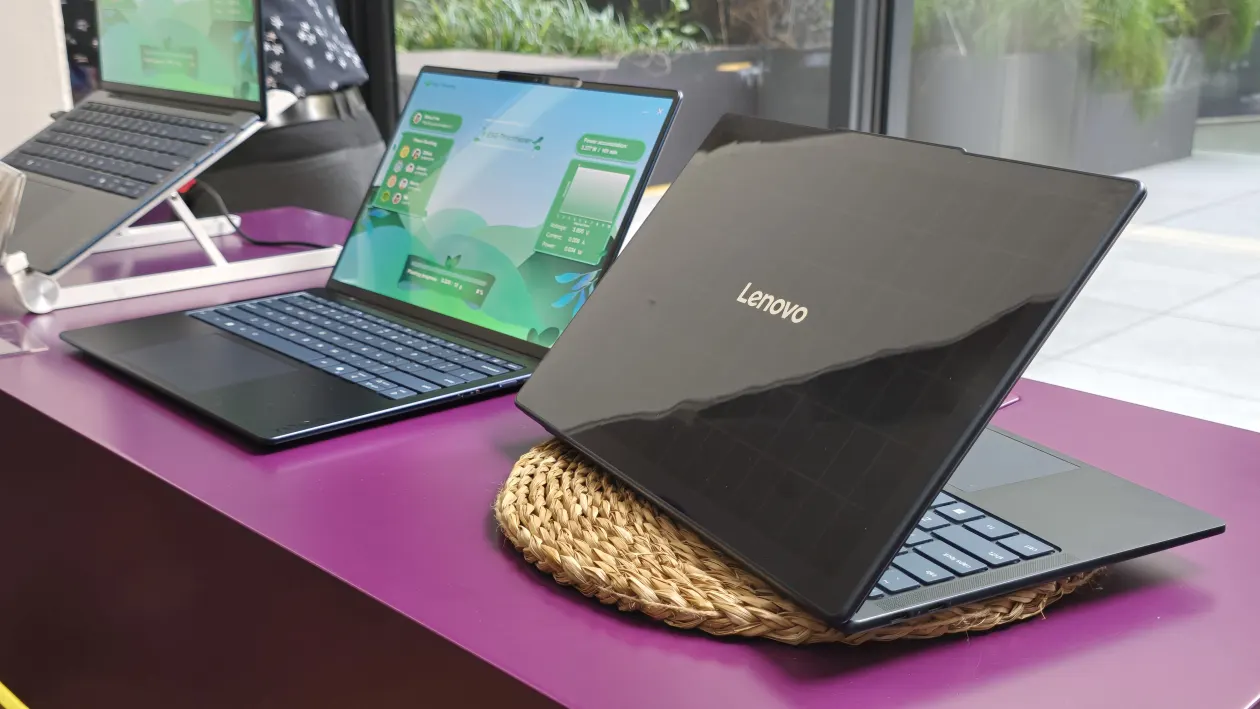 MWC 2025: Lenovo Teases Future Laptops With Solar Power And Foldable Screens