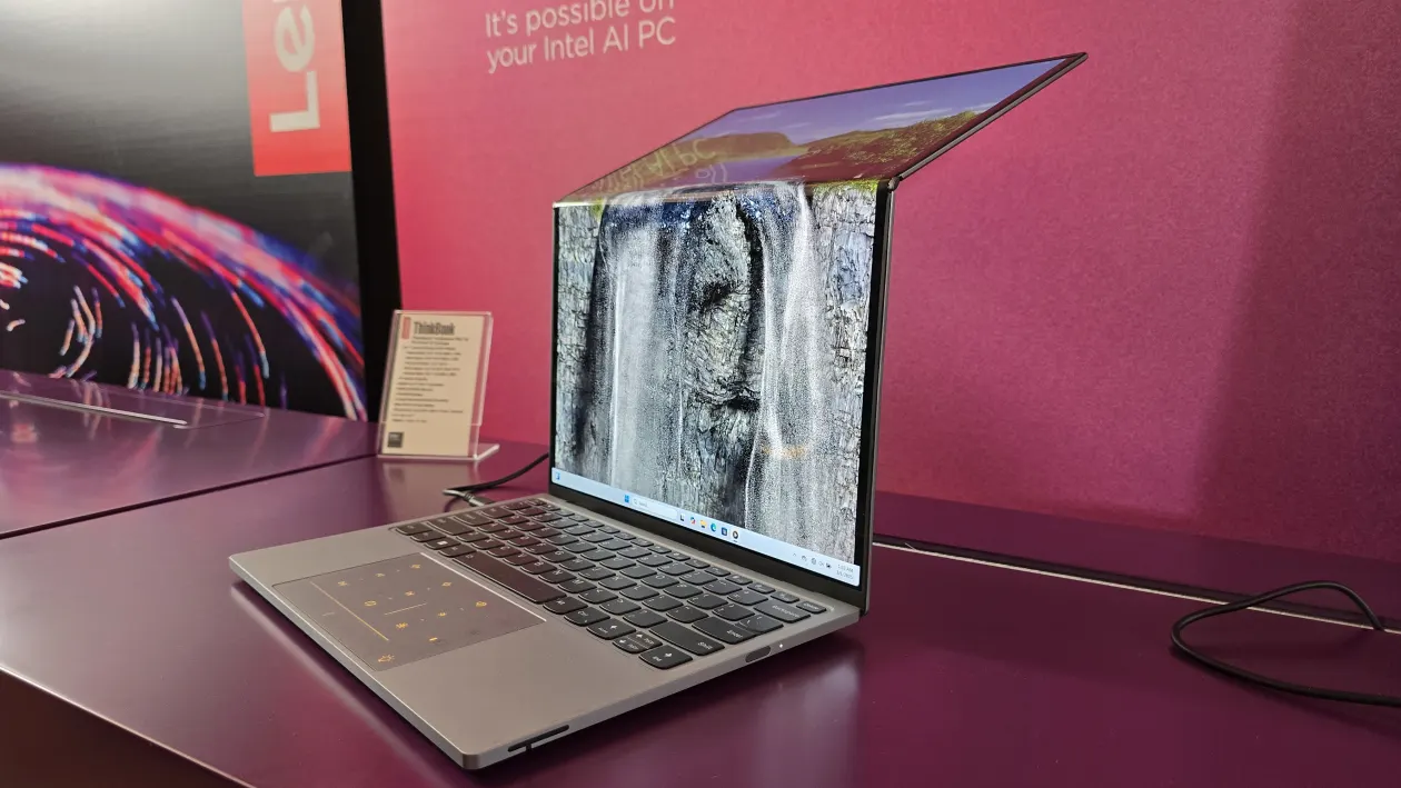 MWC 2025: Lenovo Teases Future Laptops With Solar Power And Foldable Screens
