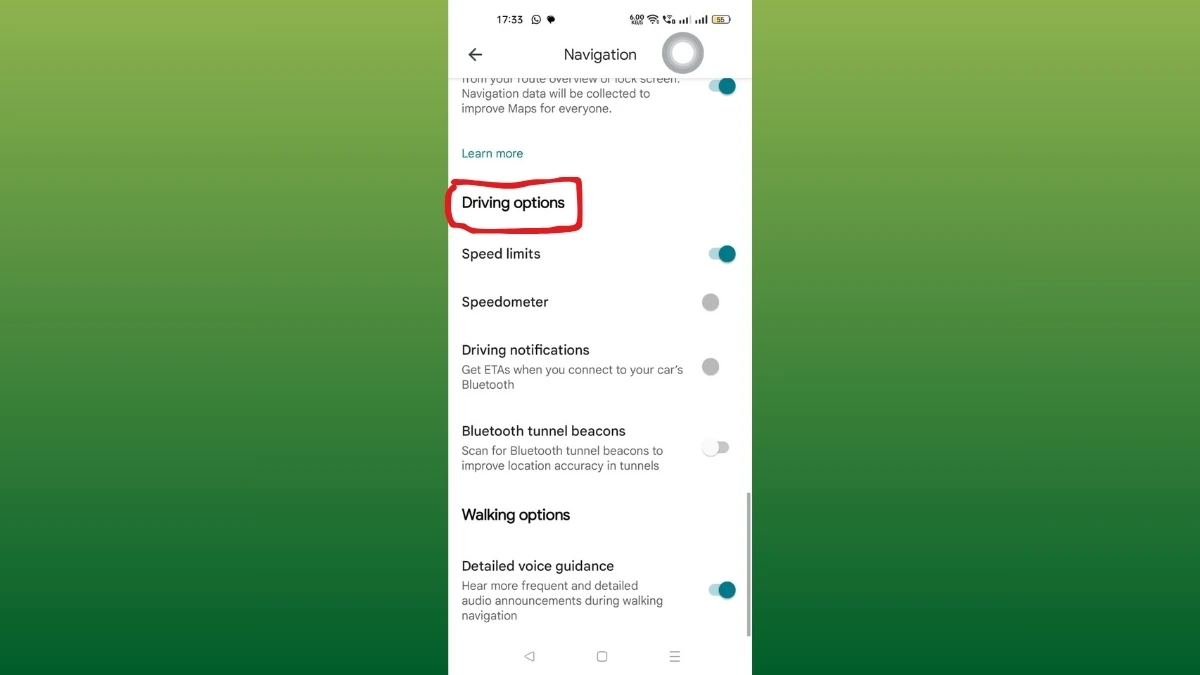 How To Manage The Navigation Settings In Google Maps?