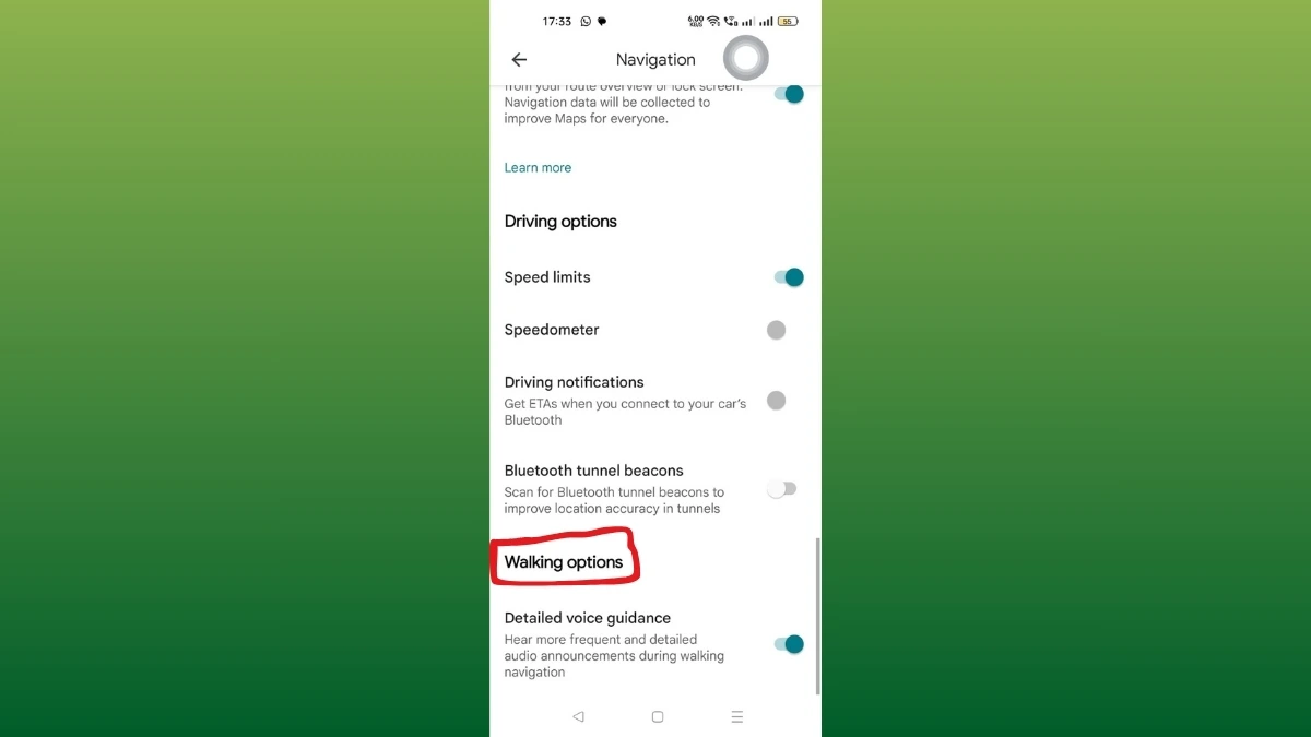 How To Manage The Navigation Settings In Google Maps?