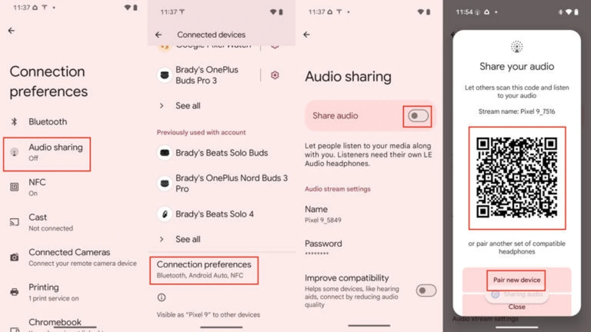 How To Use Bluetooth Audio Sharing On A Google Pixel Phone