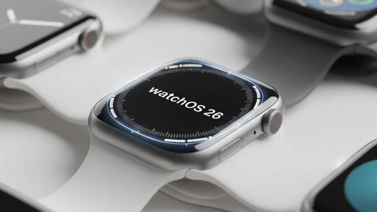 Apple watchOS 26 Update: Third-Party Control Center, New Design, and AI Features