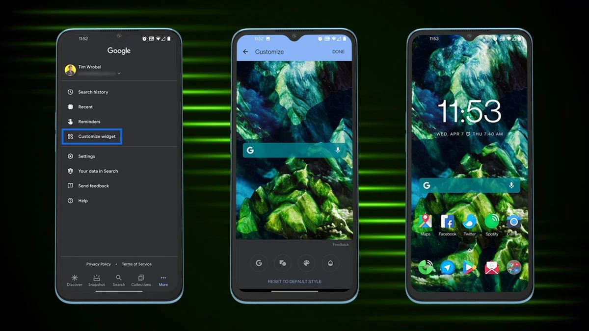 Transform Your Home Screen: Customize The Google Widget In Seconds