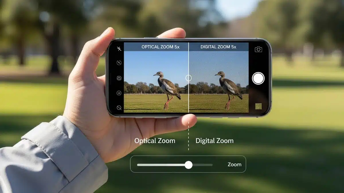 Optical Zoom vs Digital Zoom: Detailed Differences