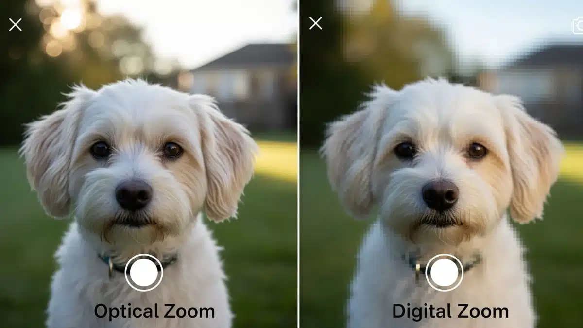 Optical Zoom vs Digital Zoom: Detailed Differences