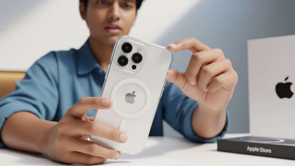 Why iPhone Cases Have That White Circle at the Back