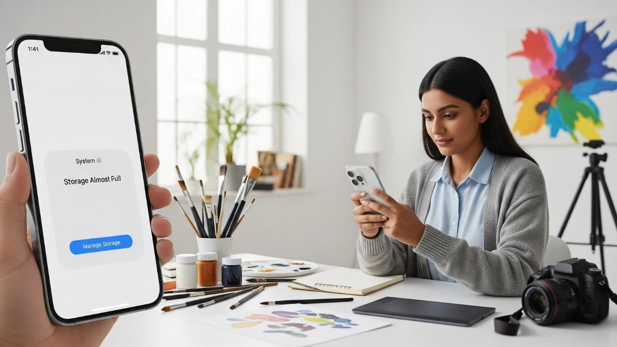 How To Free Up iPhone Storage For High-Res Art Photos