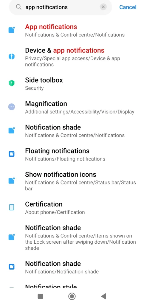 Turn Off App Notifications