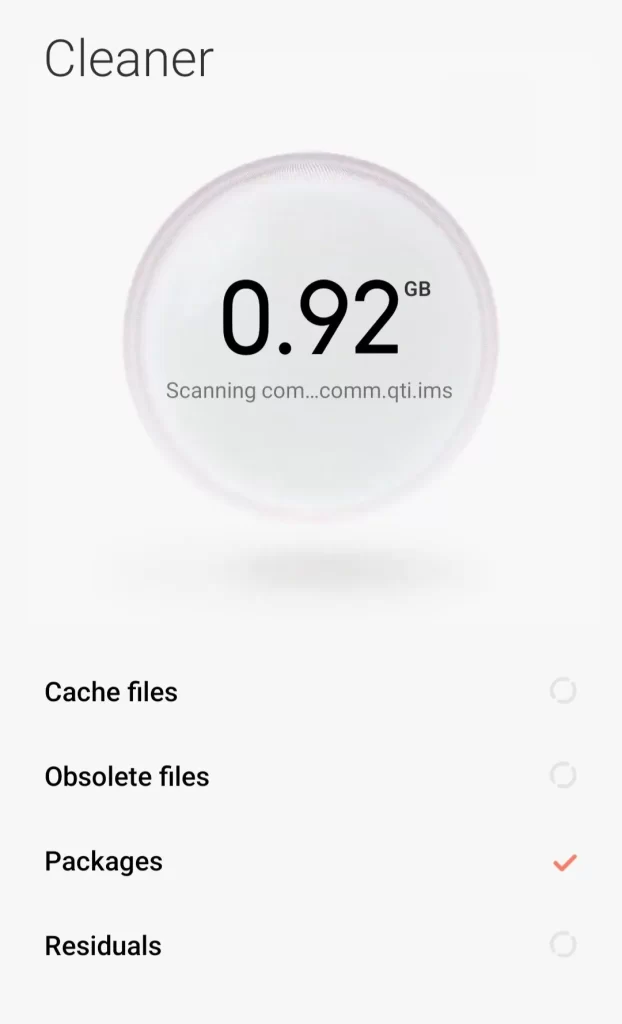 Cleaner App MIUI