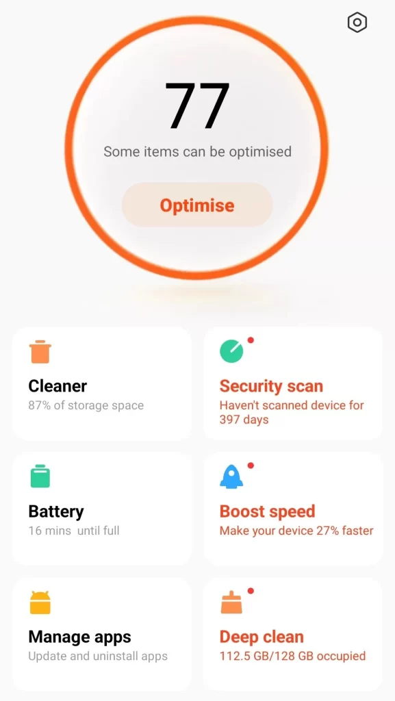Cleaner App MIUI