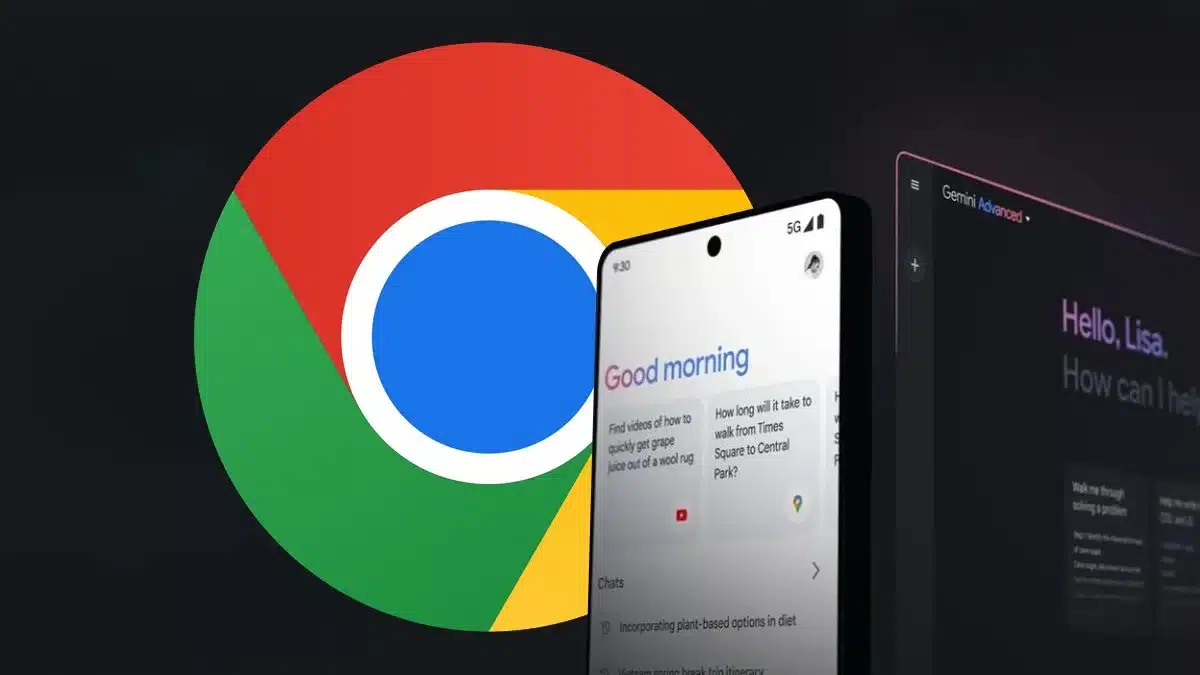 Gemini on Chrome Desktop