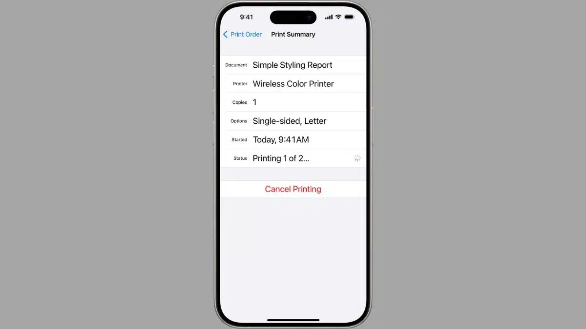 How To Print From iPhone Using AirPrint