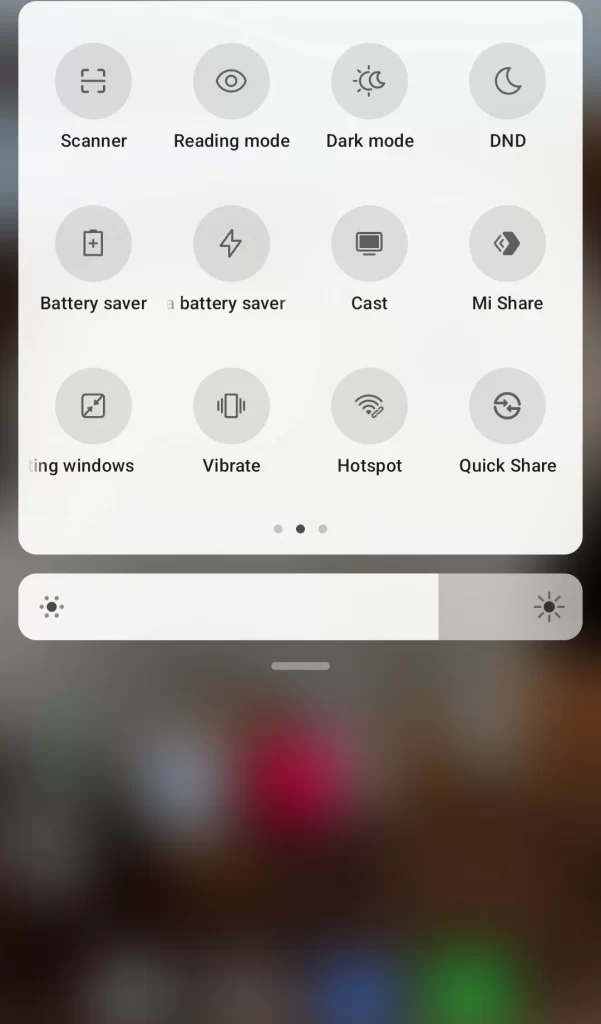Screencast in Xiaomi