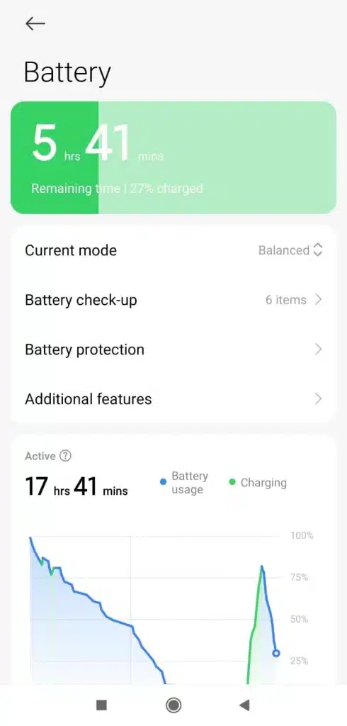 Identify Battery Draining Apps In Redmi