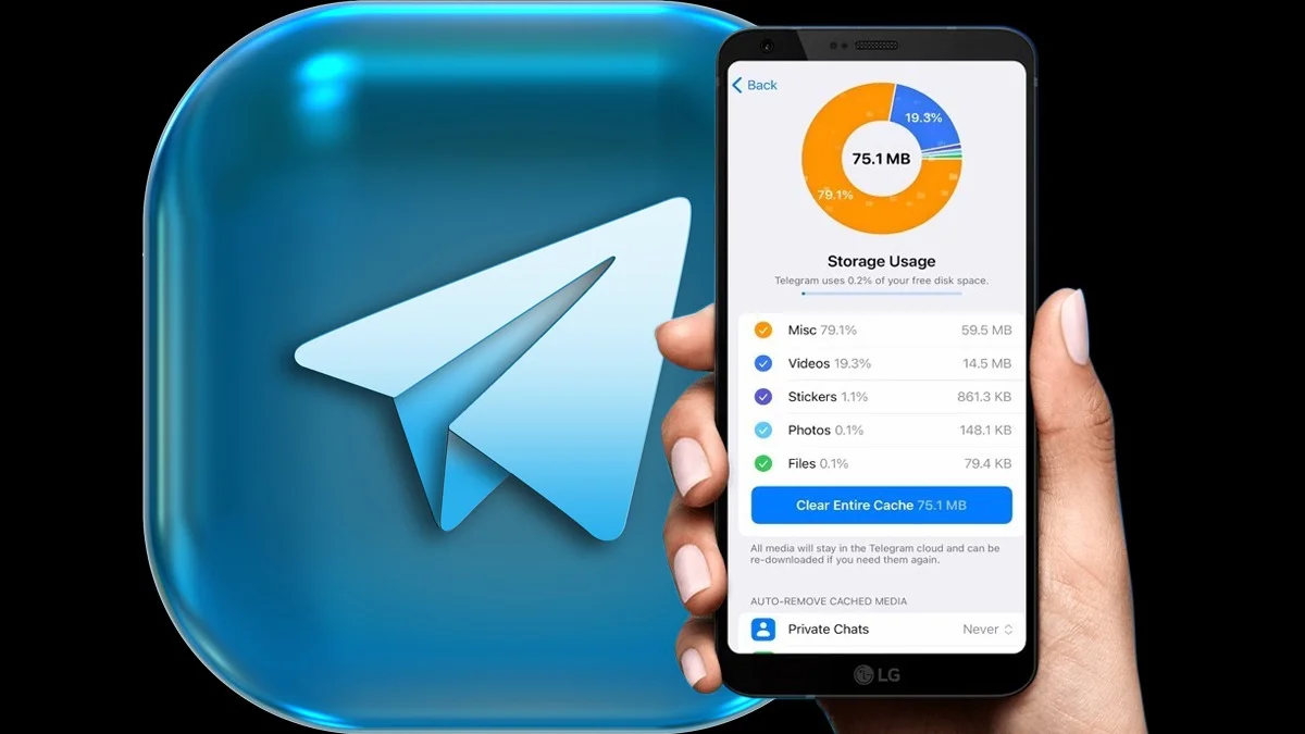 Telegram Storage Made Easy: Cache And Auto-Download Guide