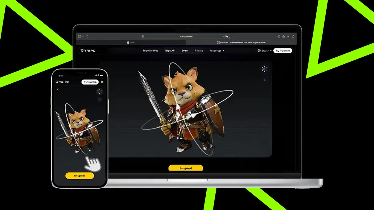 Tripo AI Supercharges 3D