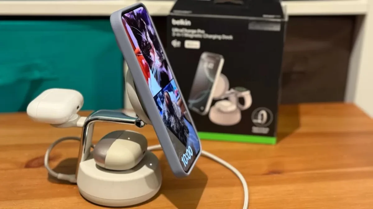 Belkin UltraCharge Pro Qi2 25W 3‑in‑1 Charger