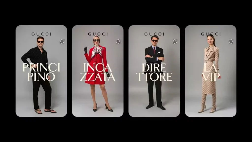 Snapchat X Gucci: First Luxury Brand To Launch AI Lens
