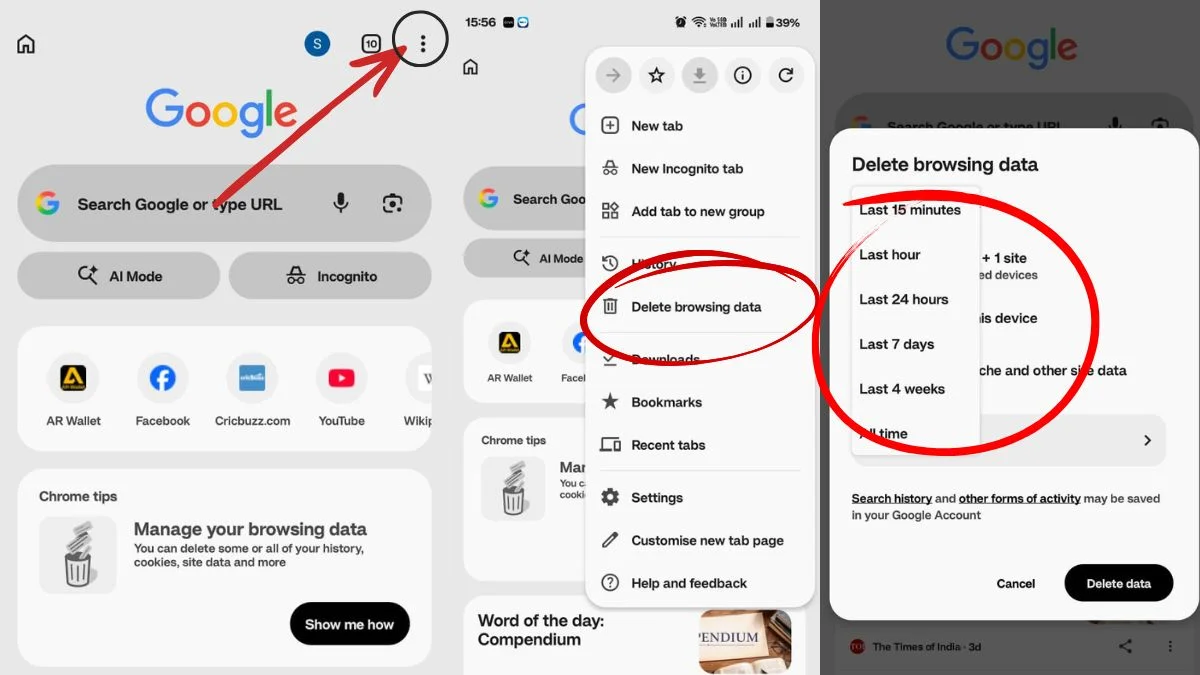 How to Delete Your Browsing Data