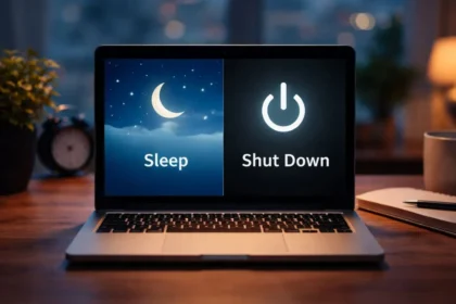 How to decide between Shut Down And Sleep For Your PC Or Laptop