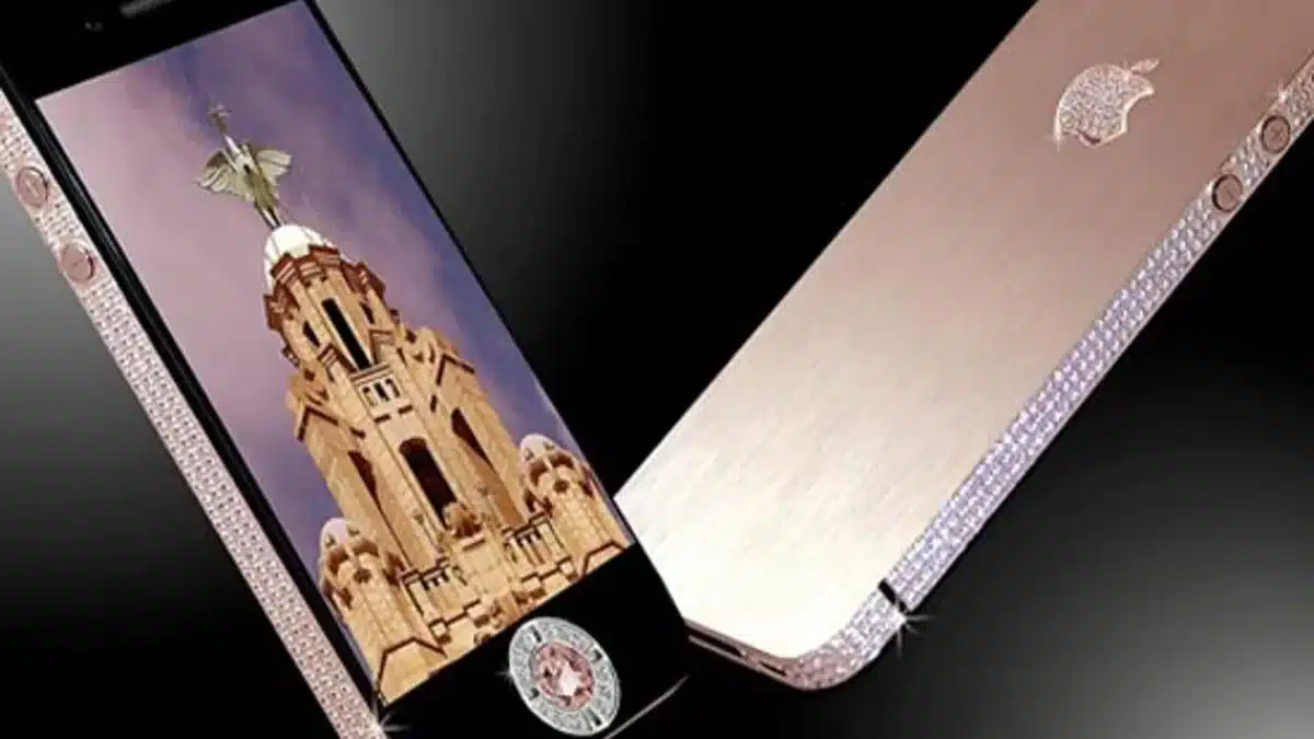 Stuart Hughes iPhone 4 Diamond Rose