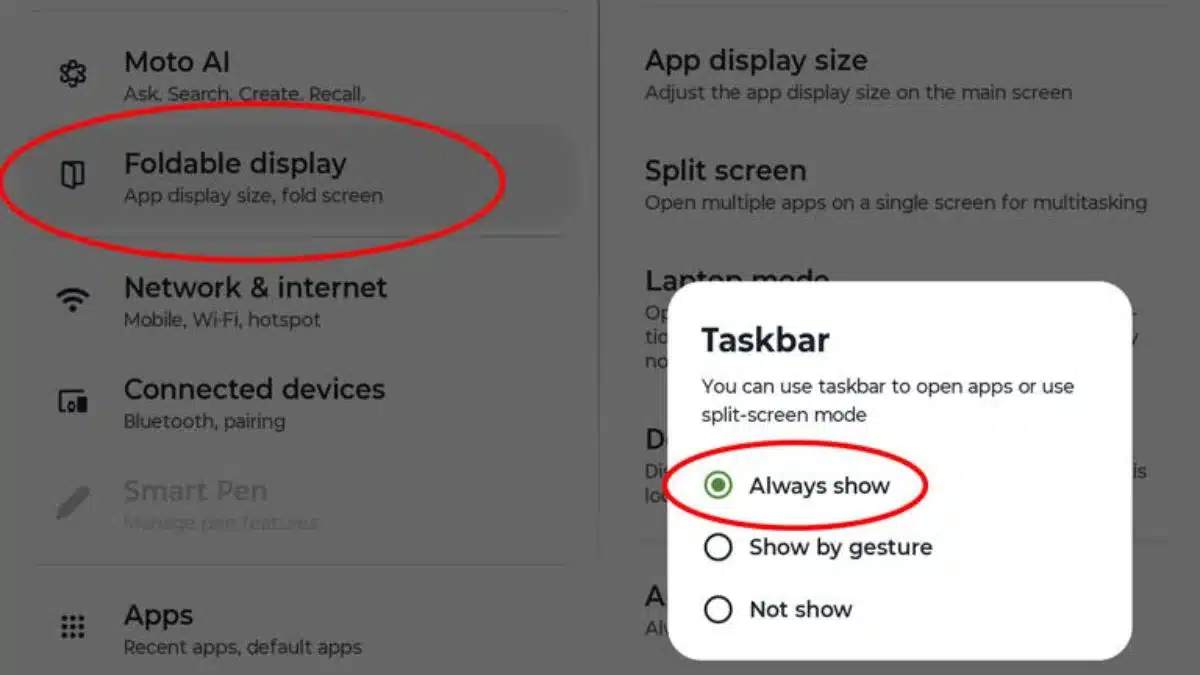 Enable The Hidden Taskbar First