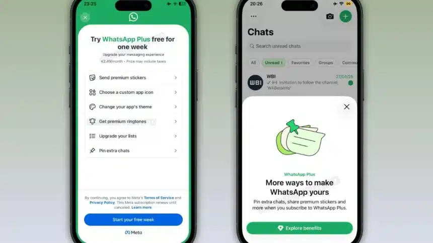 WhatsApp Plus for iPhone New Premium Features Rolling Out to iOS Users