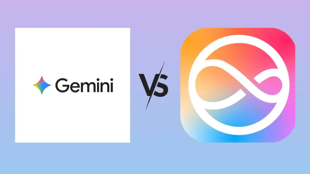 Google Gemini Intelligence logo versus Apple Siri AI logo 2026 comparison