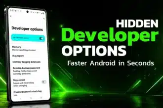 hidden developer options in android to speed up phone