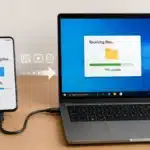 A complete guide on how to transfer large files from Android to Windows PC using USB, Quick Share, Google Drive, and local FTP with full original resolution.