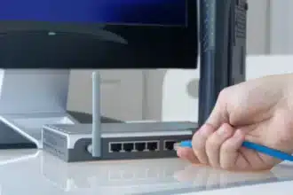 Wi-Fi 6 vs Wi-Fi 7 comparison chart showing router performance and features