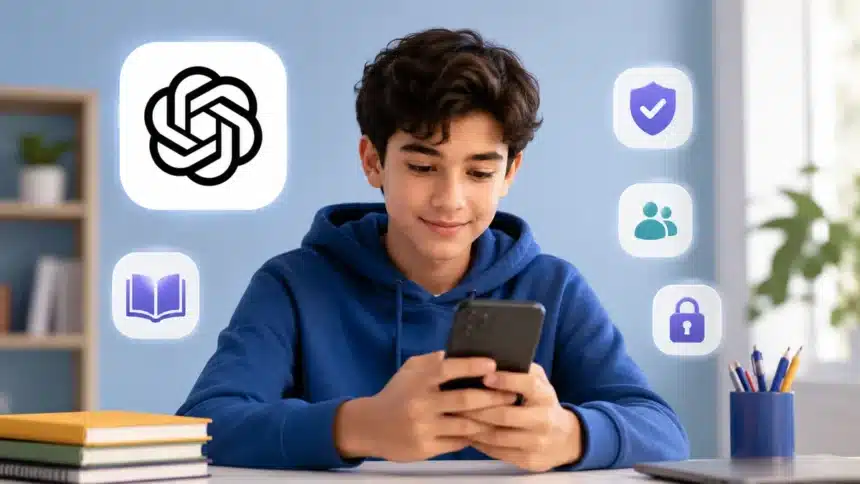 ChatGPT for Teens with safety protections and learning features