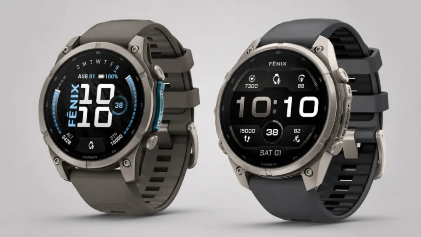 Garmin Fenix 9 and Fenix 9 Pro smartwatches