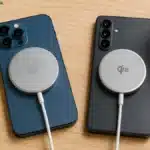 MagSafe vs. Qi2 wireless charging on compatible smartphones