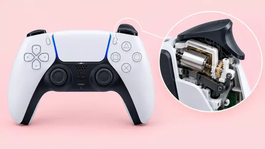 Adaptive Triggers and Haptic Feedback in Gaming Controllers