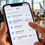 Public Wi-Fi safety while connecting to an airport Wi-Fi network