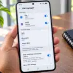 Mobile data working when calling from another SIM with automatic data switching enabled in dual SIM settings
