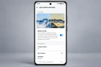 Bedtime Mode on realme Phones