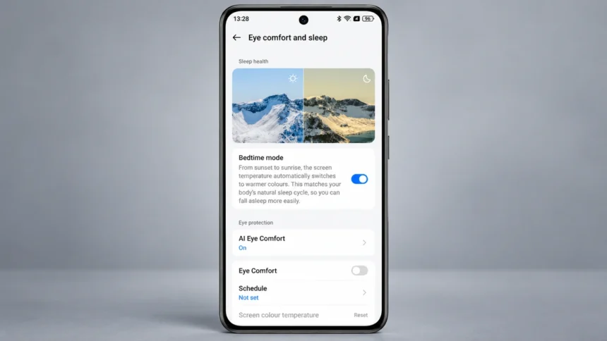Bedtime Mode on realme Phones