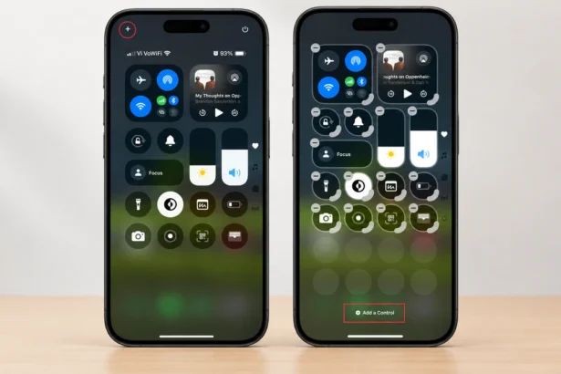Customize Control Center on iPhone with customizable controls