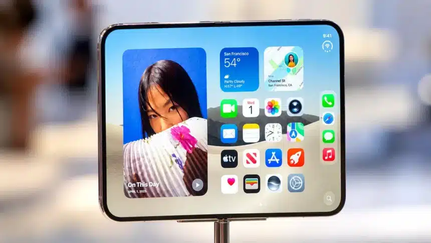 Apple iPhone Duo foldable iPhone with large inner display