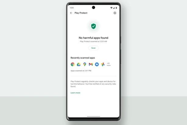 Google Play Protect for finding suspicious apps on Android