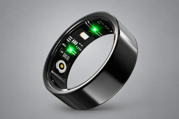 Smart ring with health tracking sensors