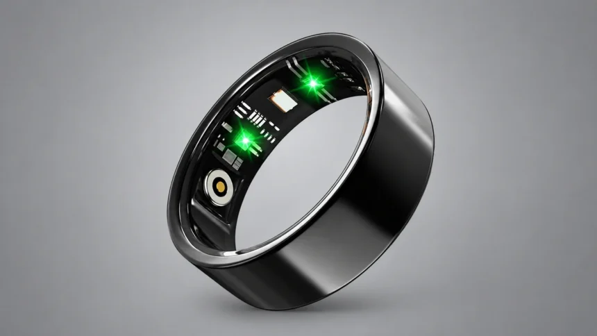 Smart ring with health tracking sensors