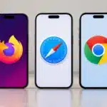 Firefox Mobile vs Safari vs Chrome browser comparison for mobile ad blocking