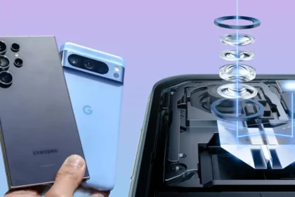 Periscope telephoto zoom camera technology inside a 2026 flagship smartphone